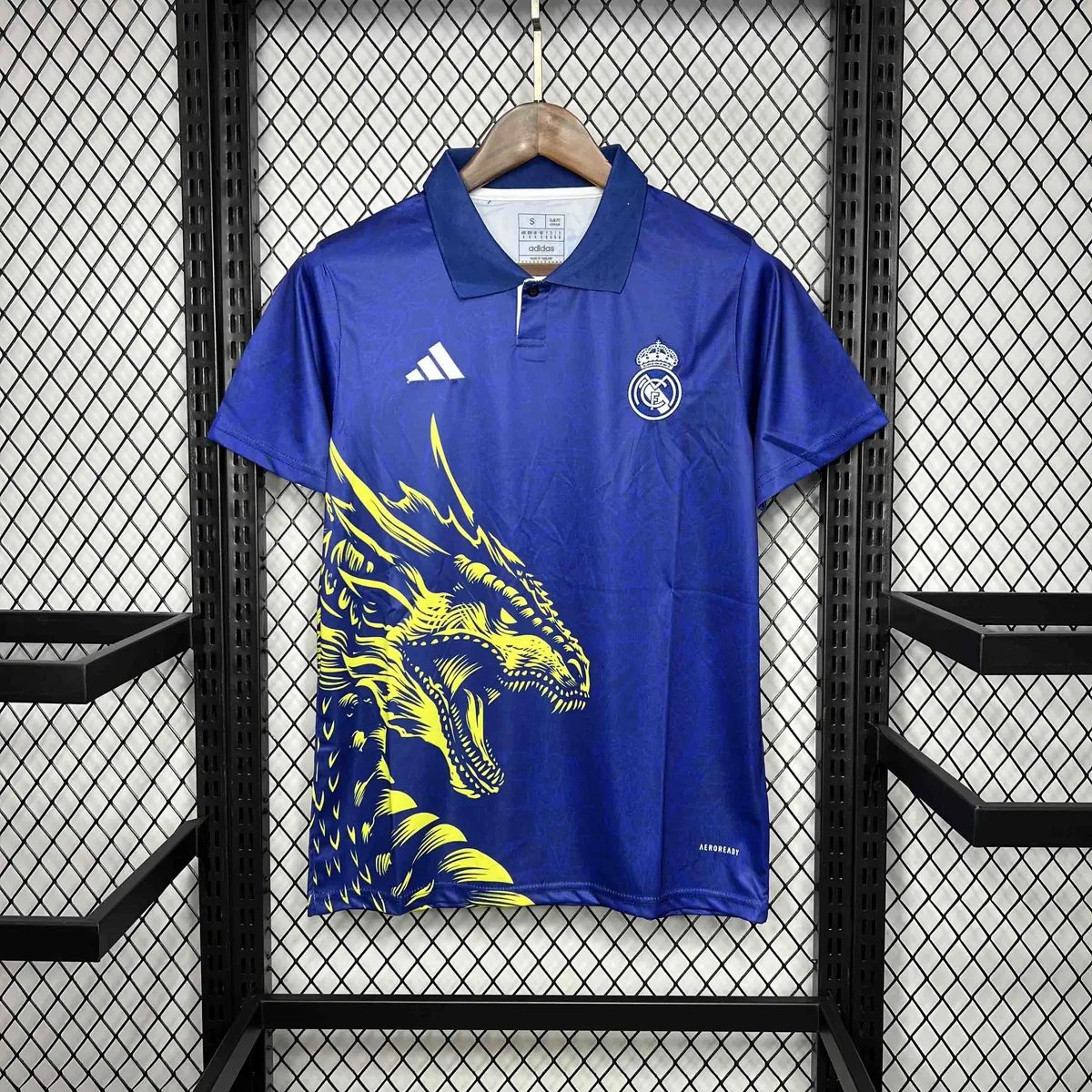24-25 Real Madrid Dragon Bluen Special Edition Kit Soccer Uniform AAAAJersey Dropshiping Yupoo 5