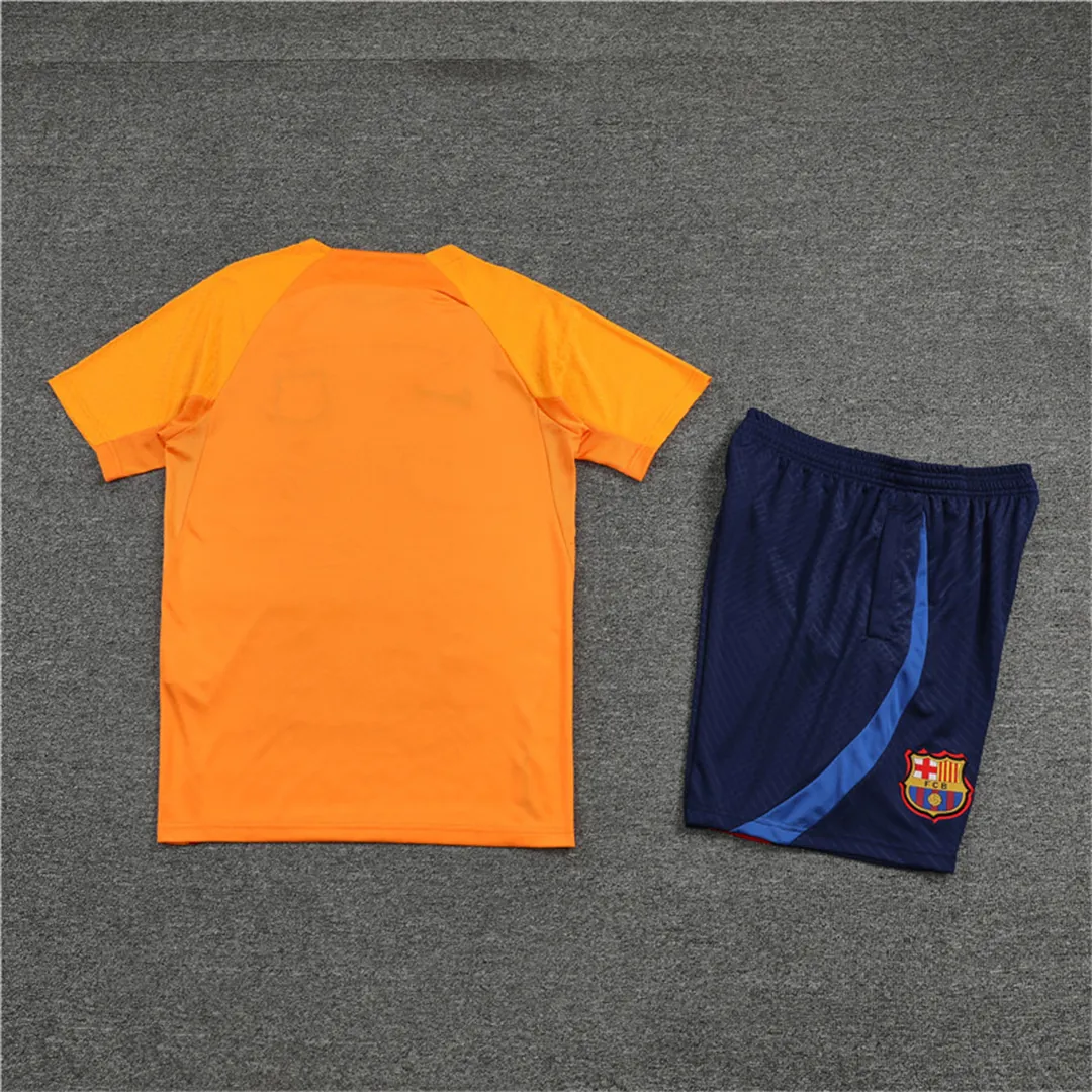 22-23 Barcelona training suit yellow 14