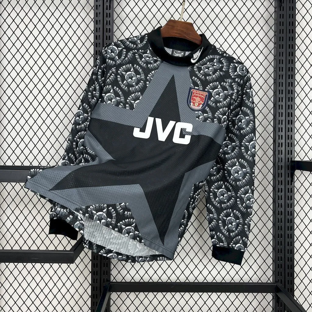 94-95 Arsenal Retro Kit Long Sleeve Vintage Shirt AAAAJersey Supplier Yupoo 6