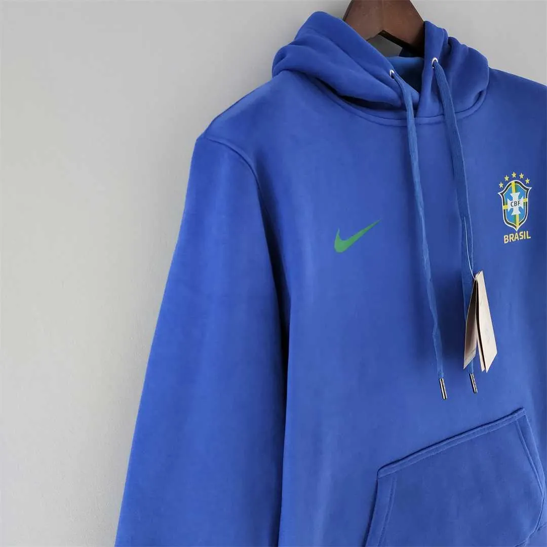 2022 Brazil Hoodie Blue 5