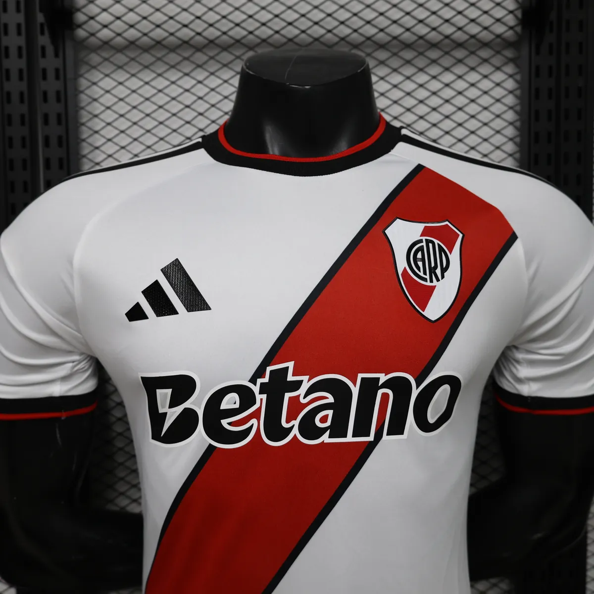 26-27 River Plate Home Mens Player Version Kit Soccer T-Shirt AAAAJersey Supply Yupoo 3