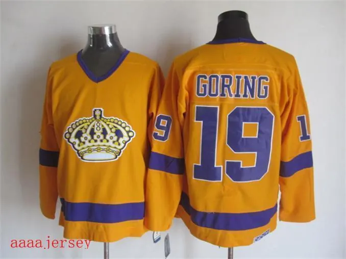 Los Angeles Kings retro ice hockey jersey M-3XL 洛杉矶国王队复古冰球服 3