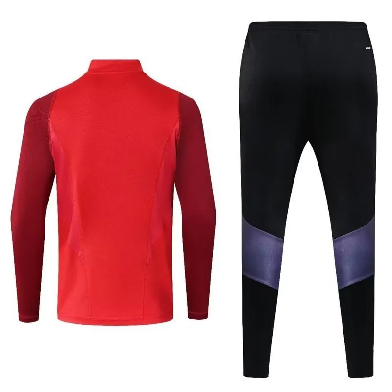 23-24 Benfica Training Suits Red Long Sleeve Kits Football Jerseys Yupoo 2