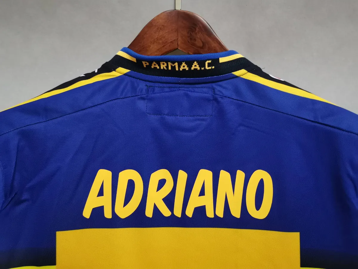 01-02 Parma home Cheap Football Kit 8