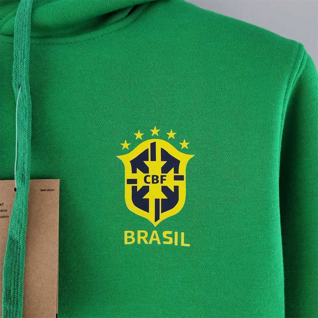 2022 Brazil Hoodie Green 7