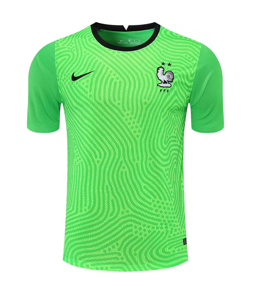 2021 France green goalkeeper 7