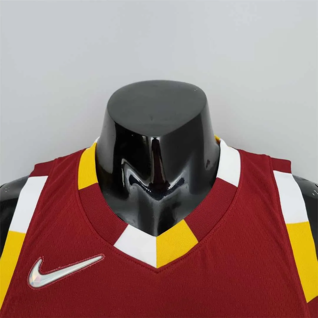 2022 Cleveland Cavaliers GARLAND#10 Urban Edition Red NBA Jersey 6