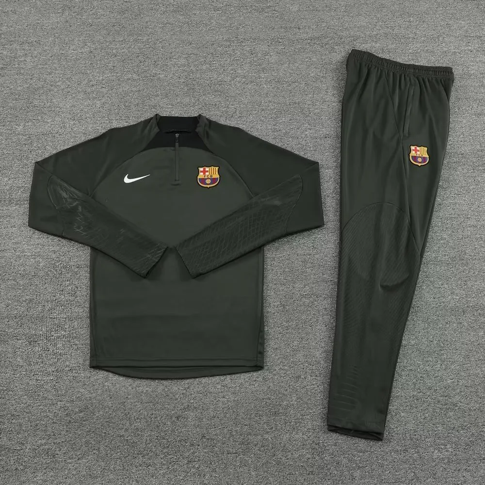 23-24 Barcelona Long Sleeve Training Suit Yupoo 1