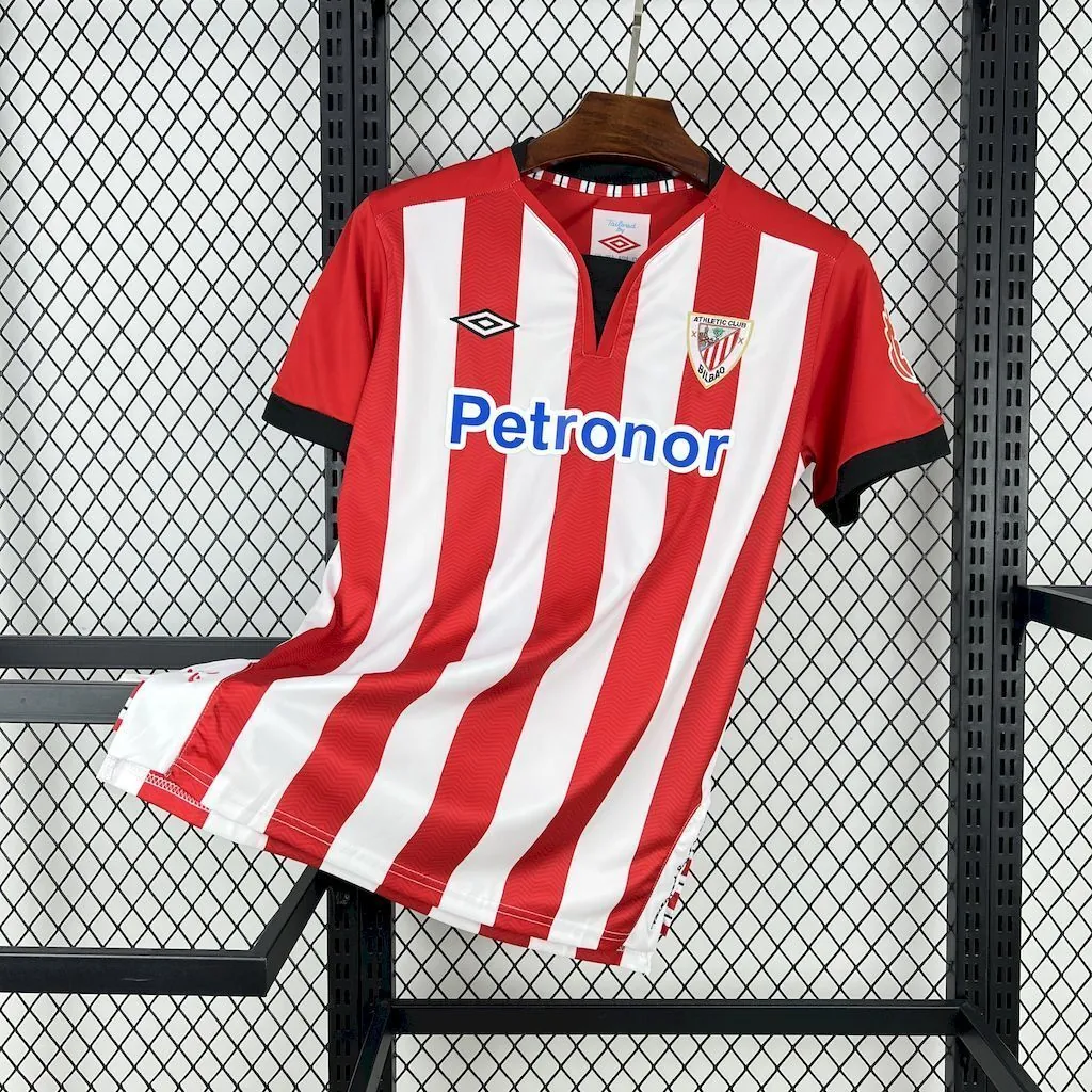 11-12 Athletic Bilbao Home Retro Kit Vintage Shirt AAAAJersey Supply Yupoo 8