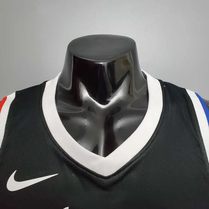 New George #13 Los Angeles Clippers Black 2
