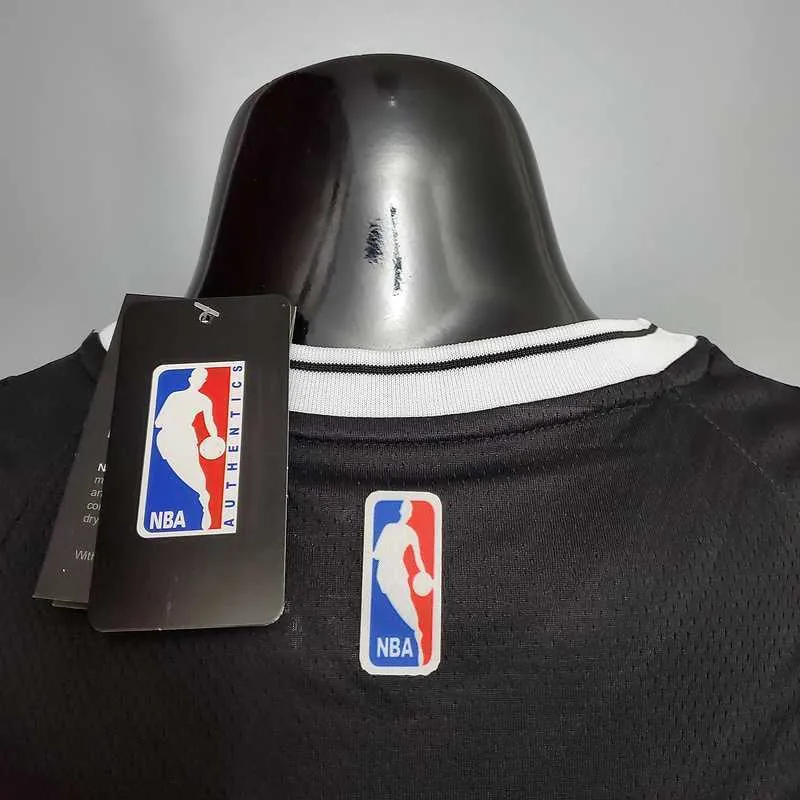 Durant #7 Brooklyn Nets black 3