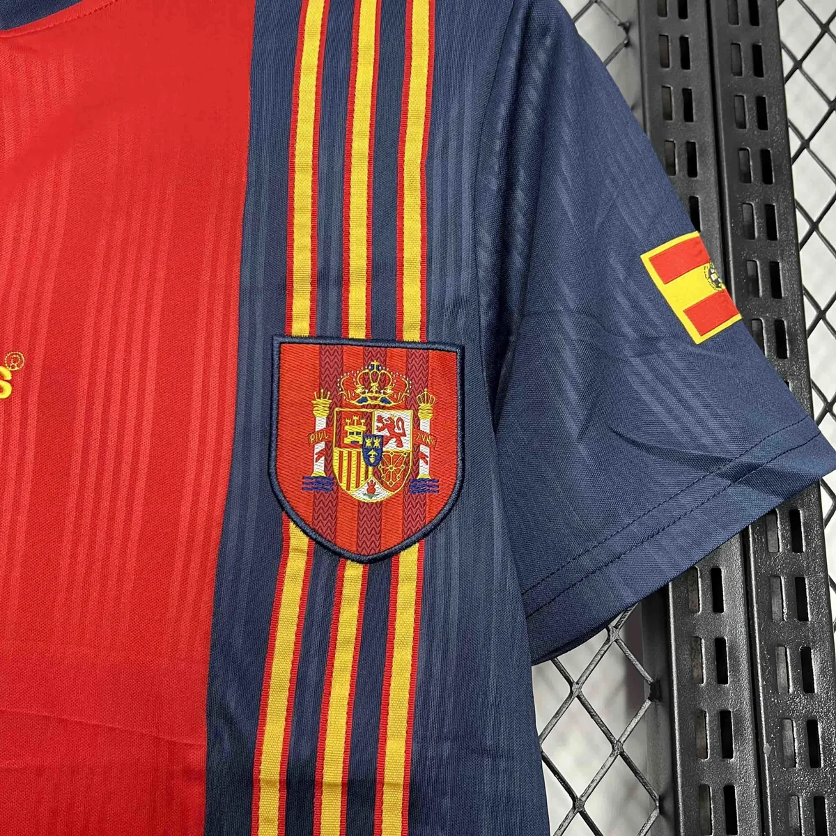 1996 Spain Home Retro Kit Vintage Shirt Sport AAAAJersey Yupoo 5