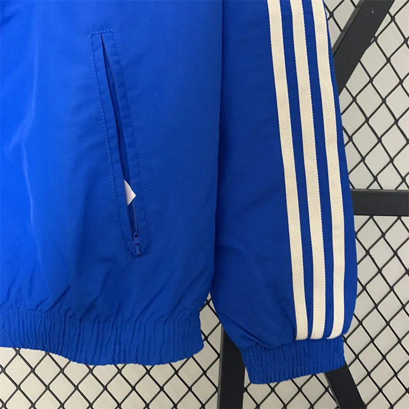 23-24 Roma Reversible Windbreaker White 9