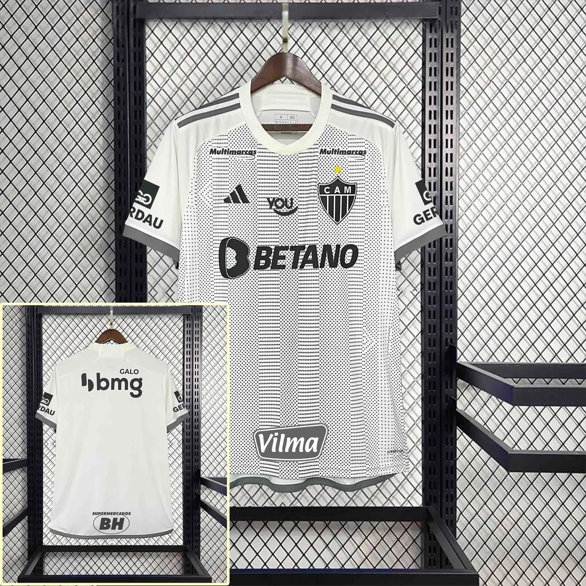24-25 Atlético Mineiro Away Kit Soccer Uniform AAAAJersey Dropshiping Yupoo 7