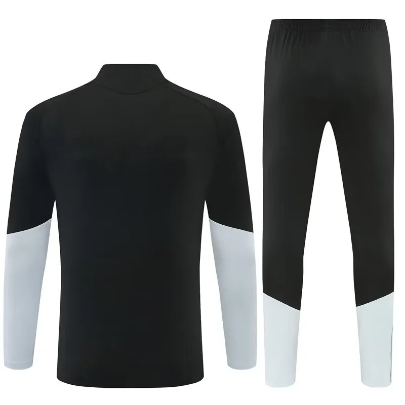2026 Spain Mens Kit Black Half Pull Training Suit Yupoo 7 4