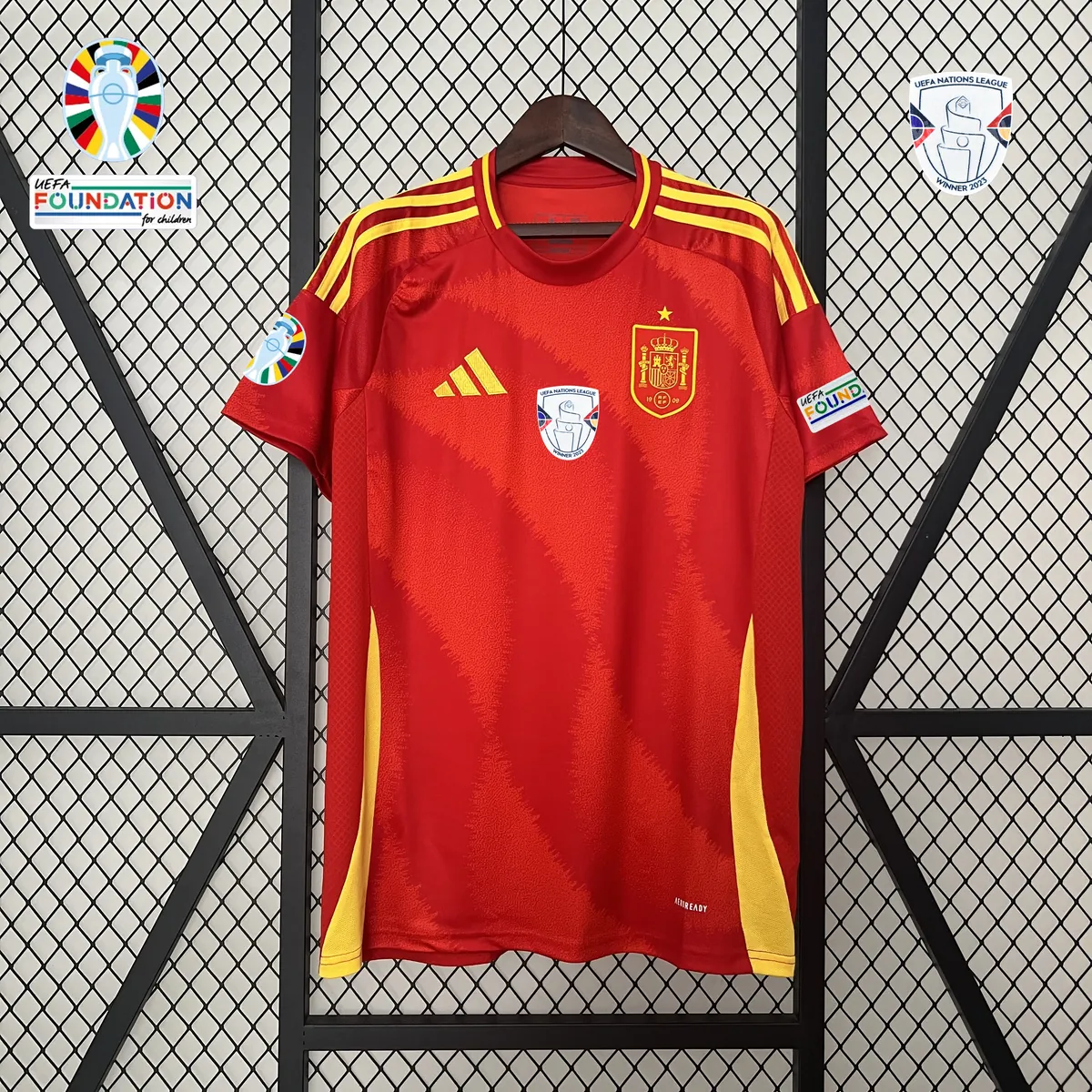 2024 Spain Home Kit UEFA Euro Shirt Jerseys Supllier Yupoo 8