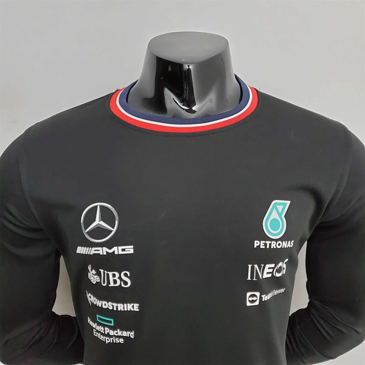 F1 Formula One 2022 Mercedes Long Sleeve black 7