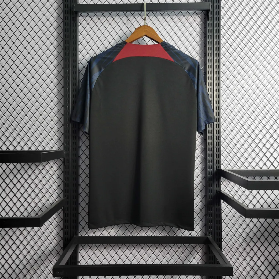 2223 Portugal Black Training Suit 1