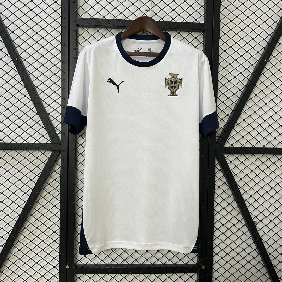 2025 Portugal White Training Kit Football Uniform AAAAJersey Dropship Yupoo 8