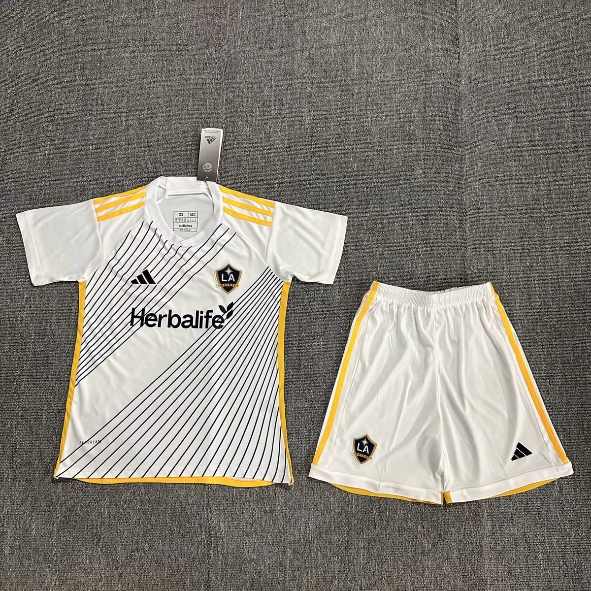 24-25 LA Galaxy Home Kid Kits Children Sets Jersey Supplier Yupoo 2