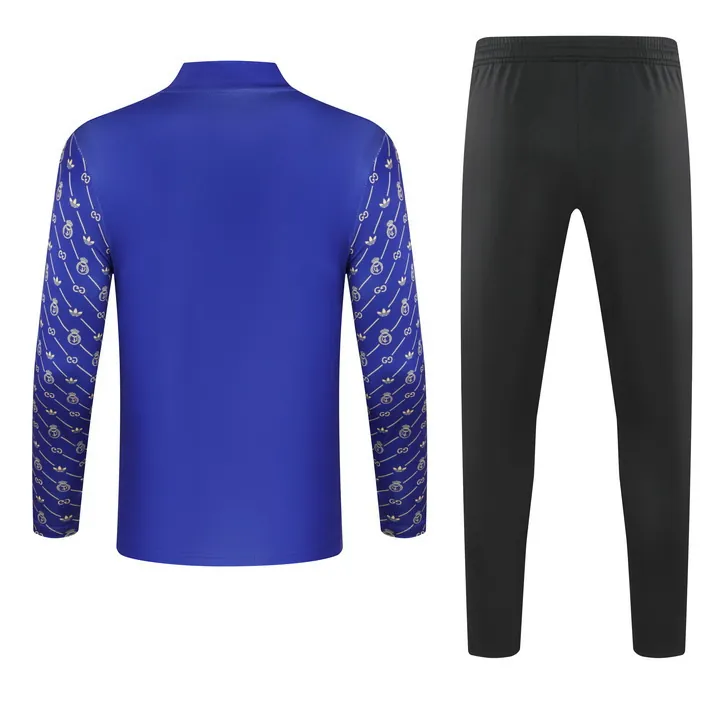 24-25 Real Madrid Long Sleeve Training Suit Football Shirts 1