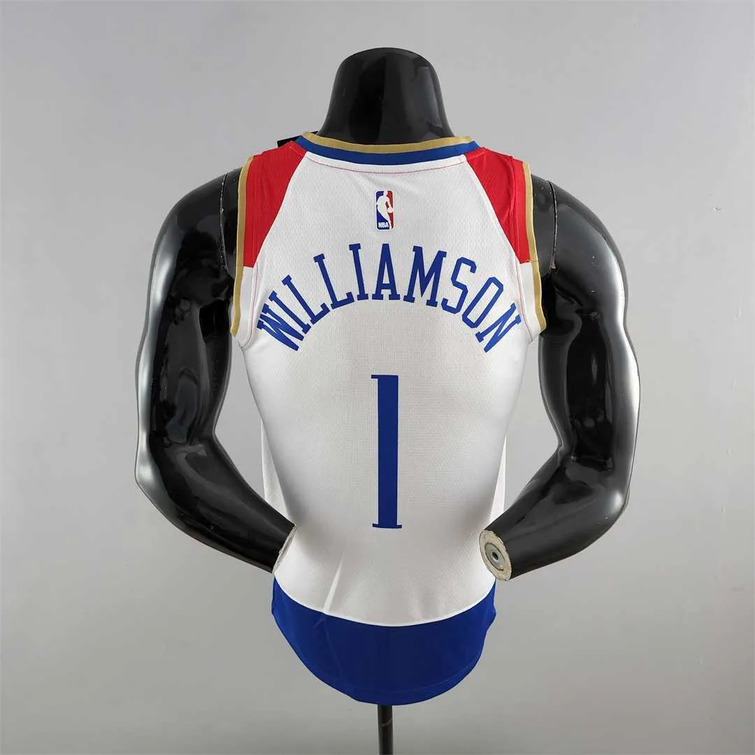 2020 New Orleans Pelicans WLLIAMSIN#1 Urban Edition NBA Jersey 8