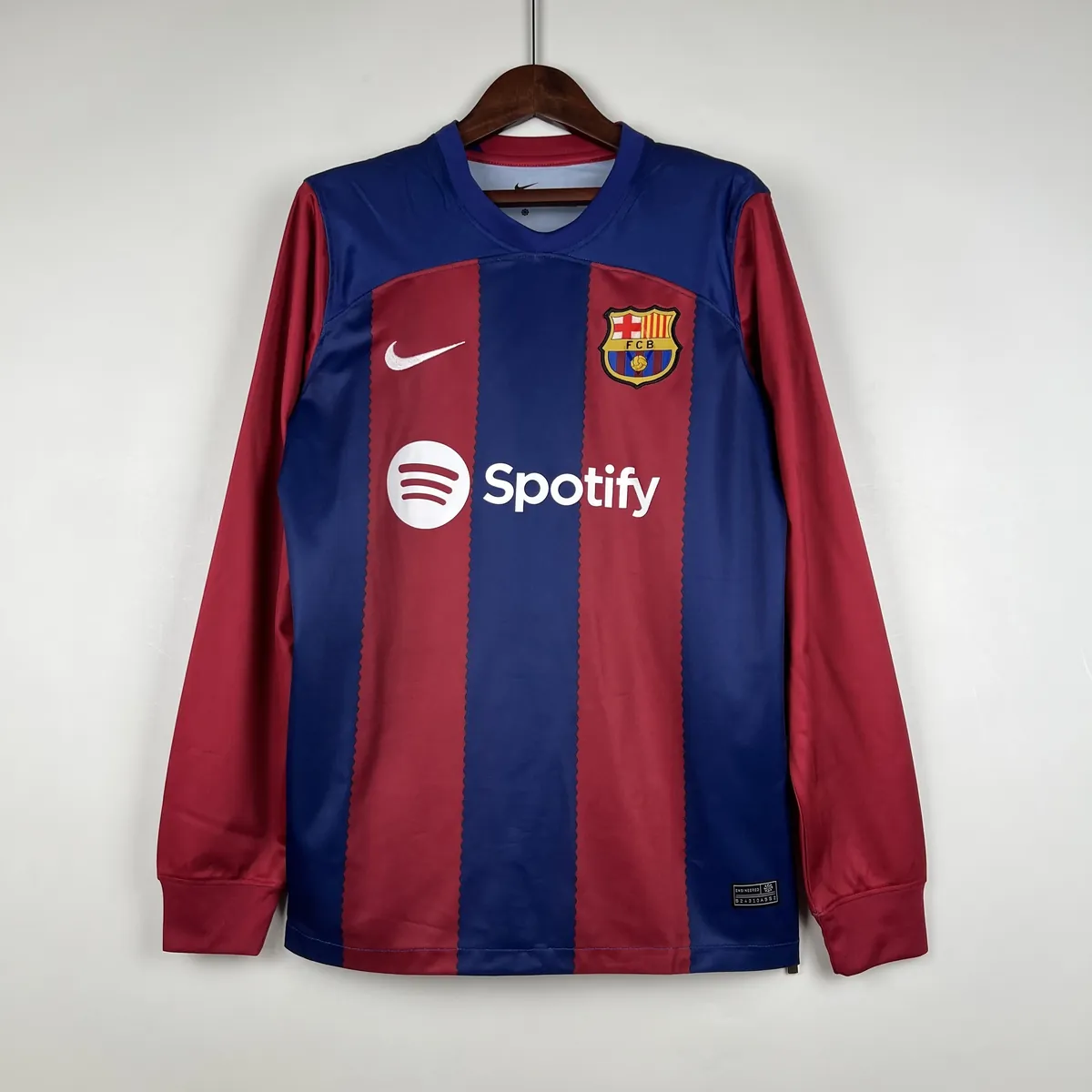 23-24 Long Sleeve Barcelona Home S-XXL 8