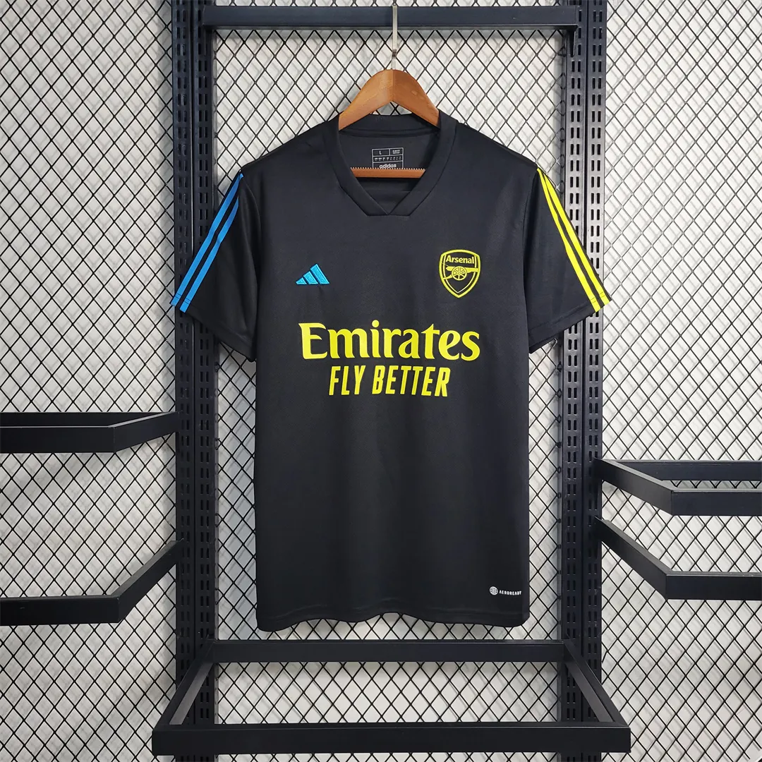 23-24 Arsenal Black Training Shirt 11
