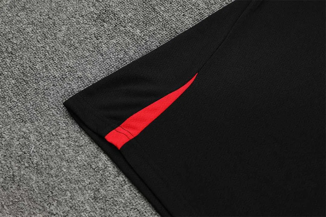 2022 Portugal Training Suit Short Sleeve Kit Black 13