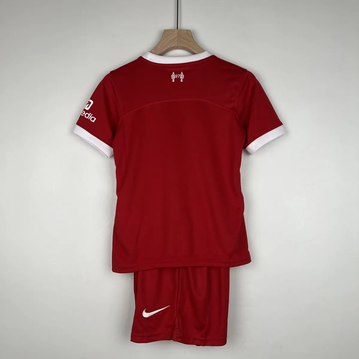 23-24 Kids Liverpool Home Size:16-28 Football Jersey Yupoo 1