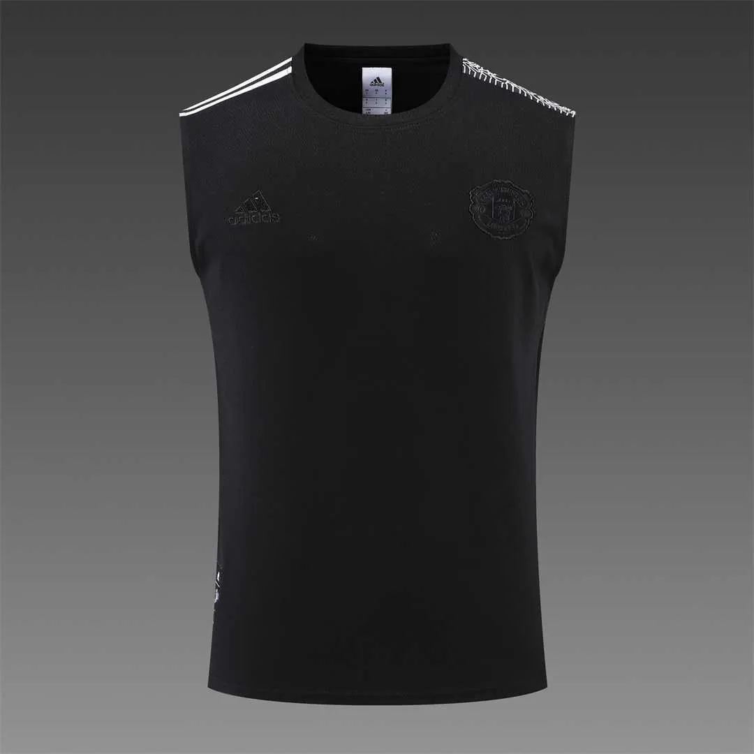22-23 Manchester United vest training suit kit Black 14