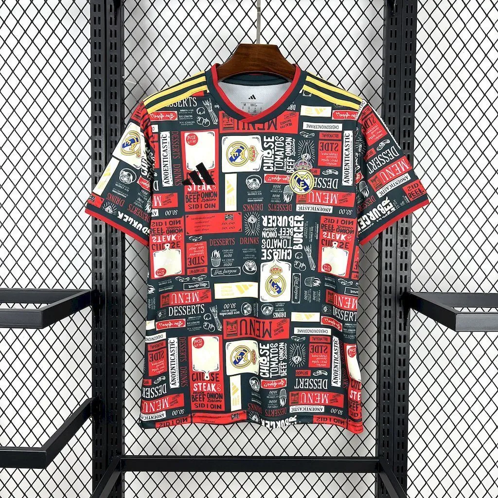 25-26 Real Madrid Graffiti Cricket Special Edition Shirt Football Apparels AAAAJersey Supply Yu 3