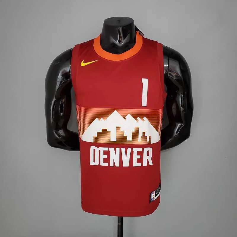 2021 PORTER JR. #1 Nuggets City Edition Red 7