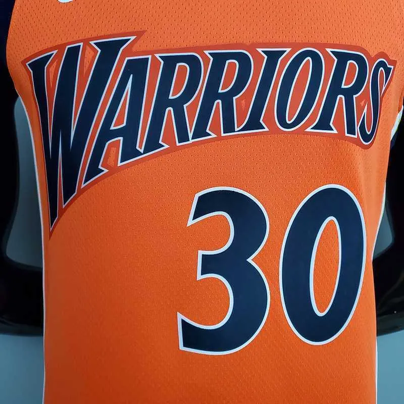 New Warriors CURRY#30 Orange 1