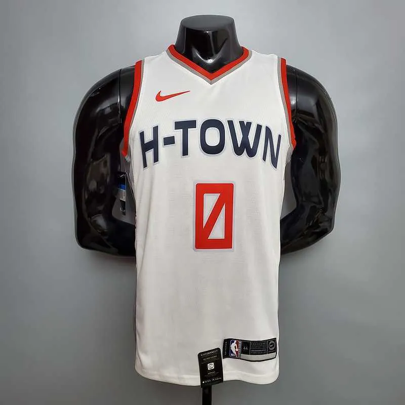 WESTBROOK#0 Rockets City Edition White 6