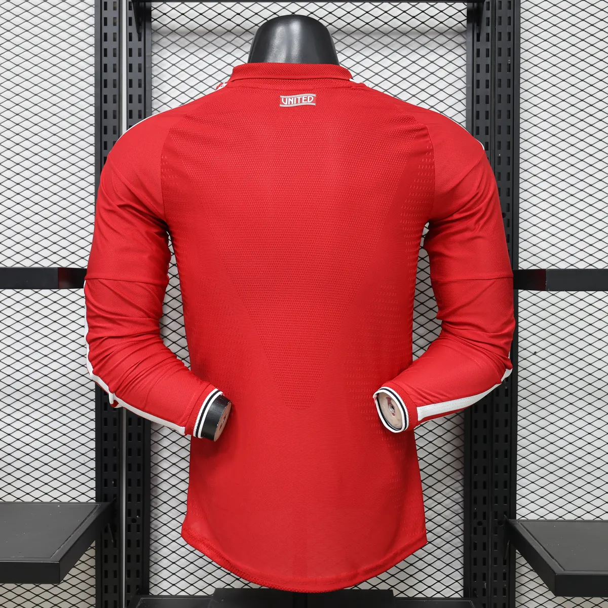 26-27 Manchester United Home Kit Mens Player Version Long Sleeve Shirt AAAAJersey Supply Yupoo 9 8