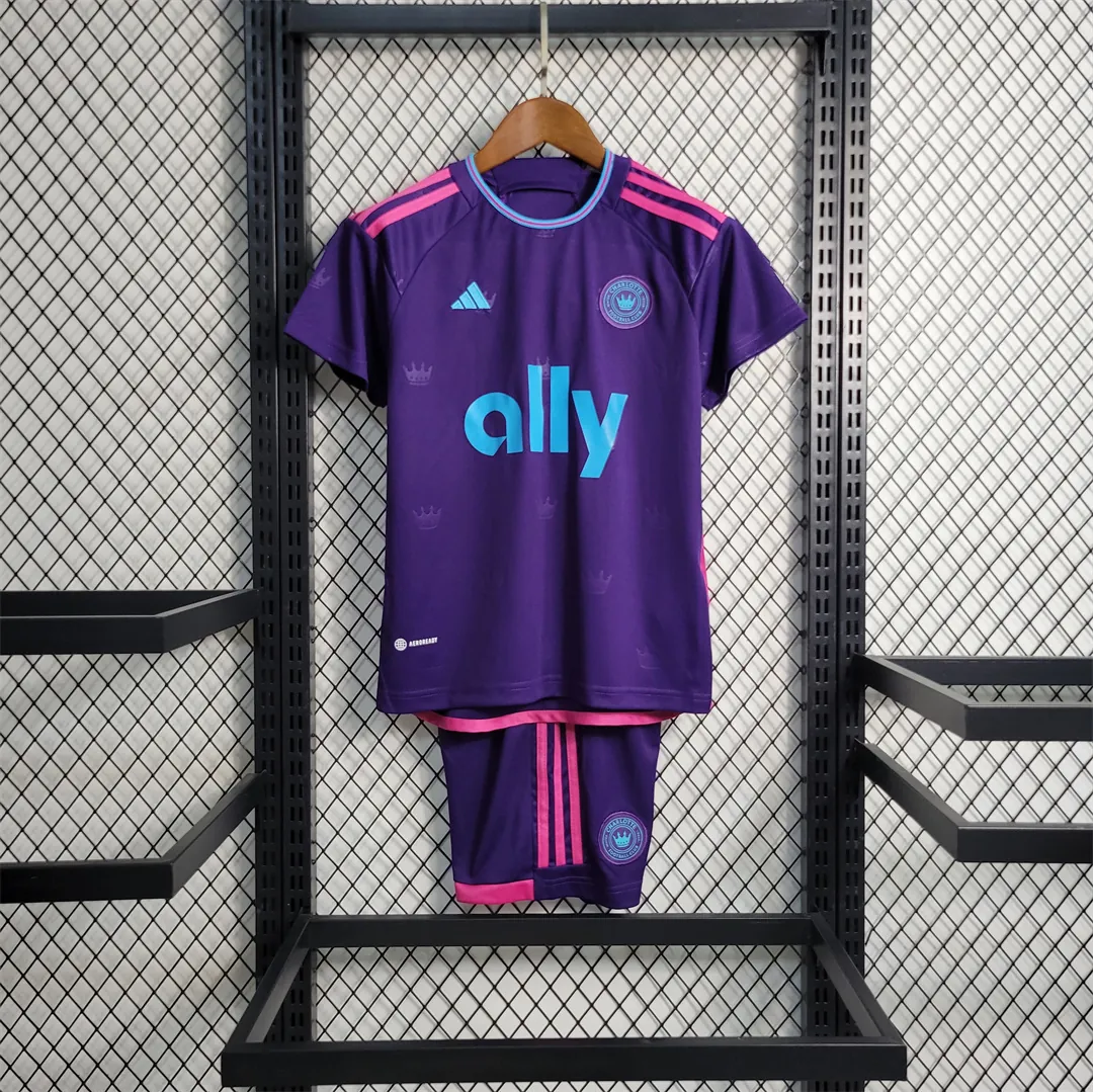 23-24 Charlotte away kids kit 11