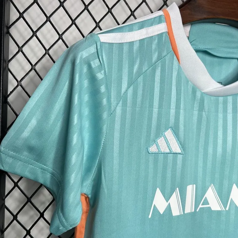 24-25 Inter Miami Third Kid Kits Youth Apparels Sport AAAAJersey Yupoo 4