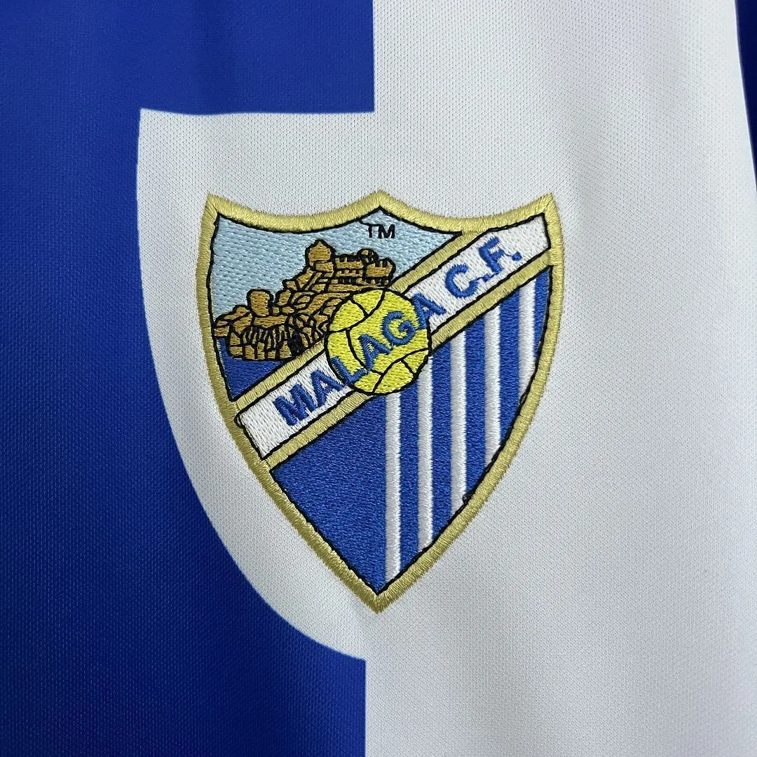 05-06 Malaga CF Home Retro Kit Vintage Shirt AAAAJersey Dropship Yupoo 3