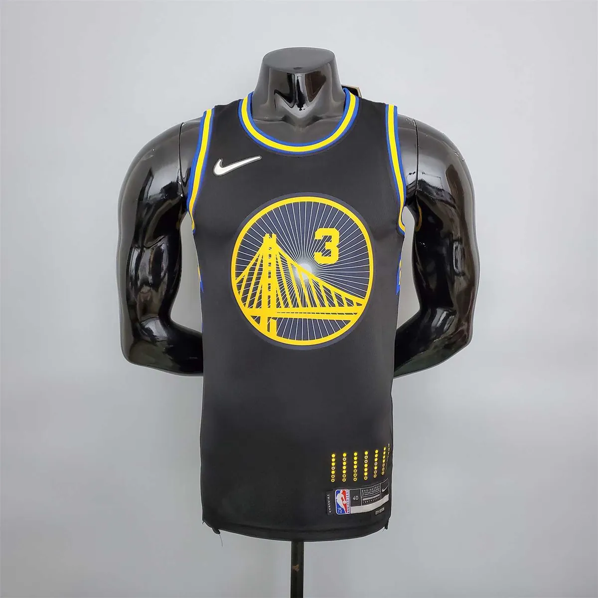 2022 75th Anniversary Poole #3 Warriors City Edition Black 9