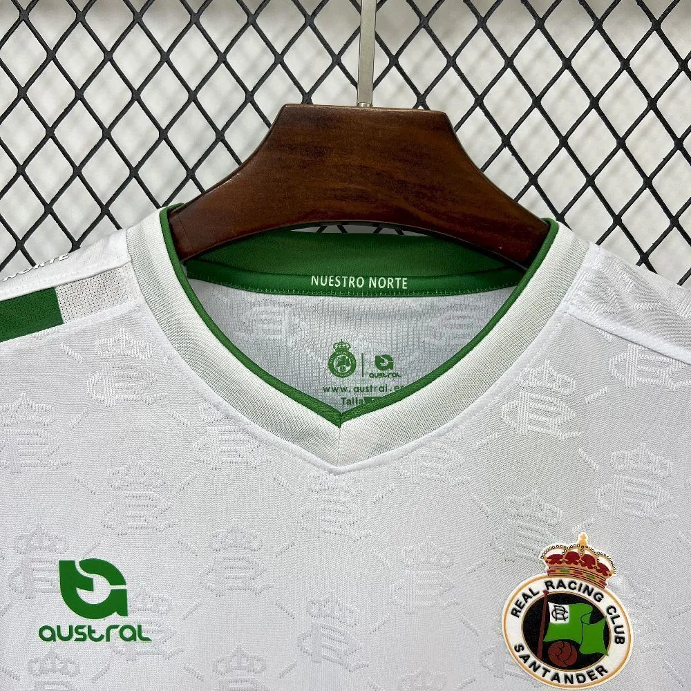 25-26 Racing de Santander Home Shirt Football Uniforms AAAAJersey Supply Yupoo 2