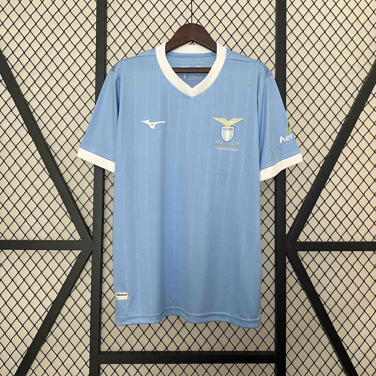 24-25 Lazio 50th Anniversary Blue Special Edition Kit AAAAJersey Dropshiping Yupoo 6