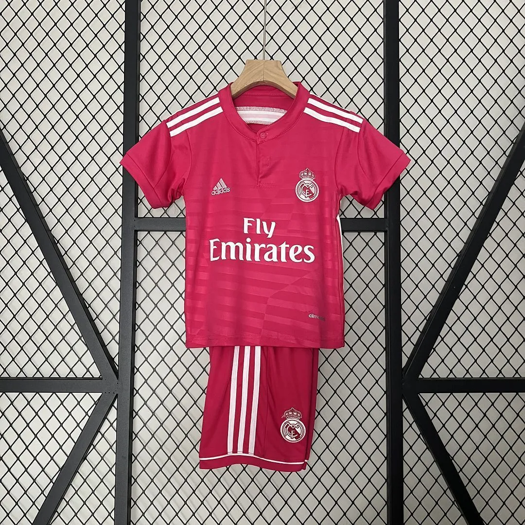 14-15 Real Madrid Away Retro Kids Kits Vintage Children Sets Football Jerseys Yupoo 9