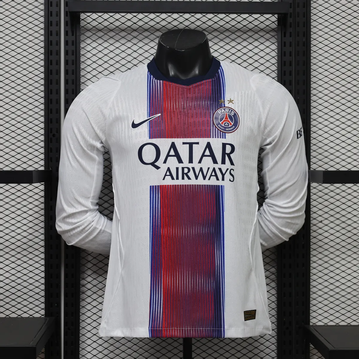 26-27 PSG Mens Away Kit Player Version Football Long Sleeve Shirts AAAAJersey Dropship Yupoo 8 6