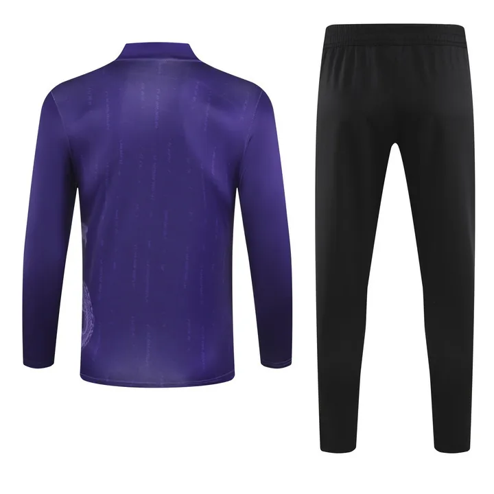 24-25 Real Madrid Long Sleeve Training Suit Football Shirts 2