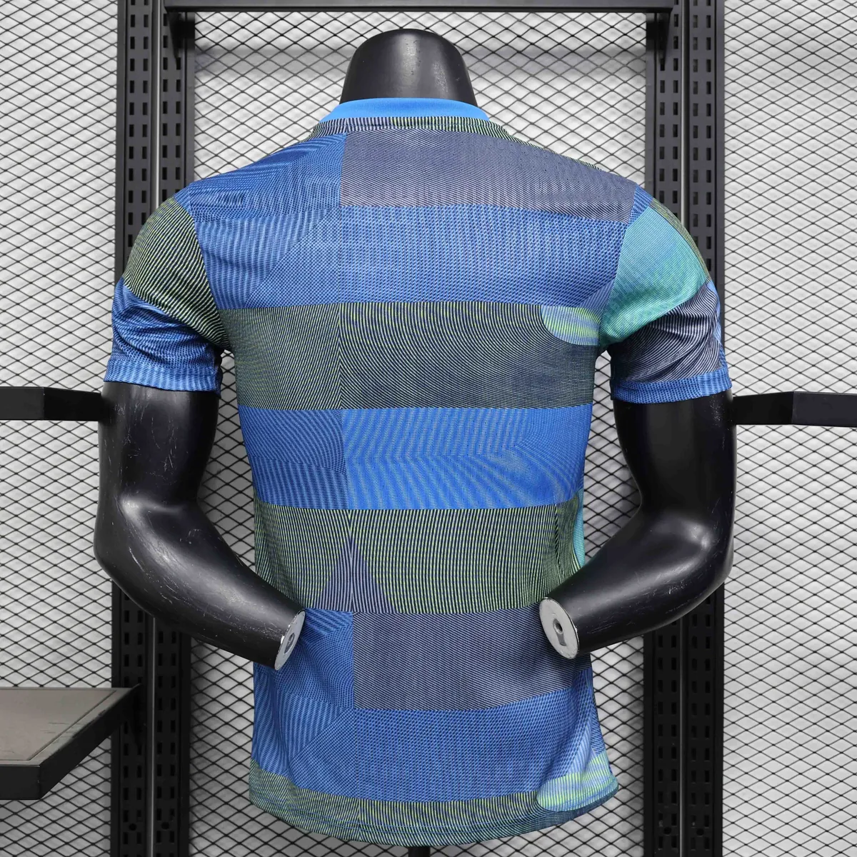 25-26 Real Madrid Warming Up Blue Kit Player Version Shirt AAAAJersey Dropship Yupoo 1