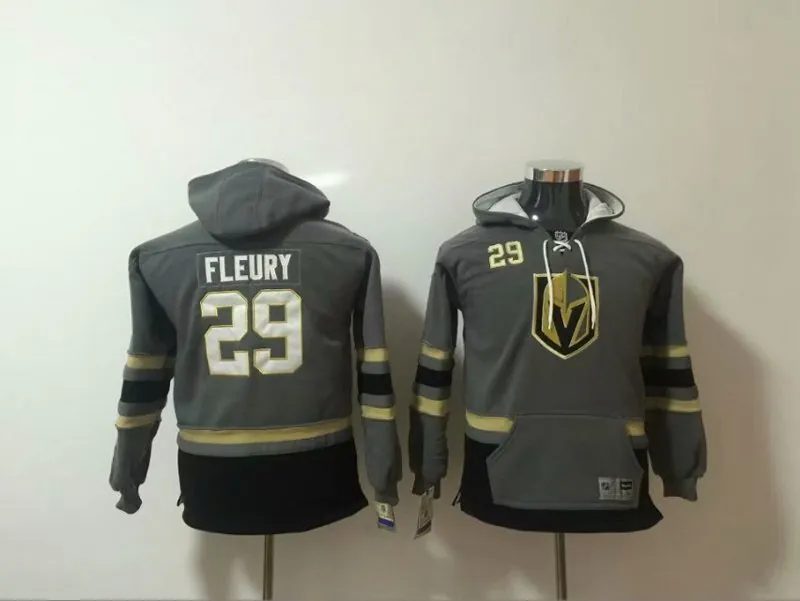 Vegas Golden Knights kids hoodie ice hockey jersey SM-LXL 维加斯金骑士队童装帽衫冰球服 2