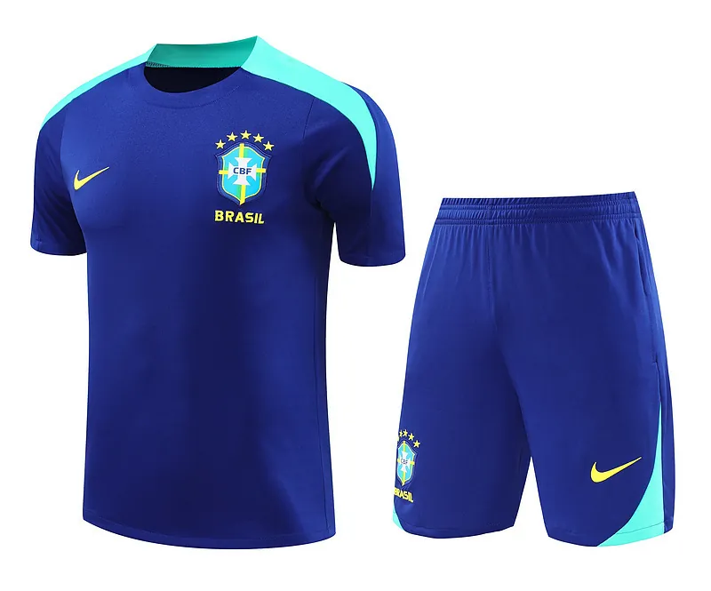 2024 Brazil Training Soccer Jerseys Football Shirts 3