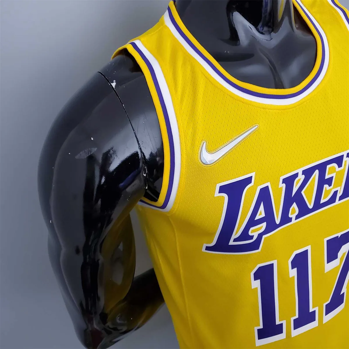 75th Anniversary master chief#117 Lakers White X-BOX Joint Yellow 4