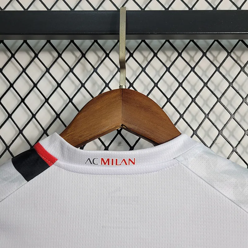 23-24 AC Milan Away Kids size 16-28 Soccer Jersey 7